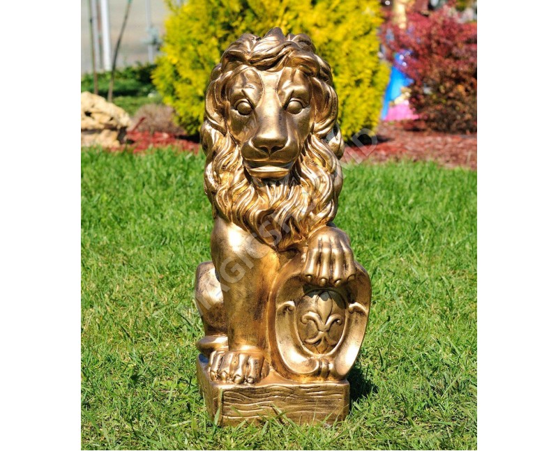 Figurina Cera Leu cu scut în stinga